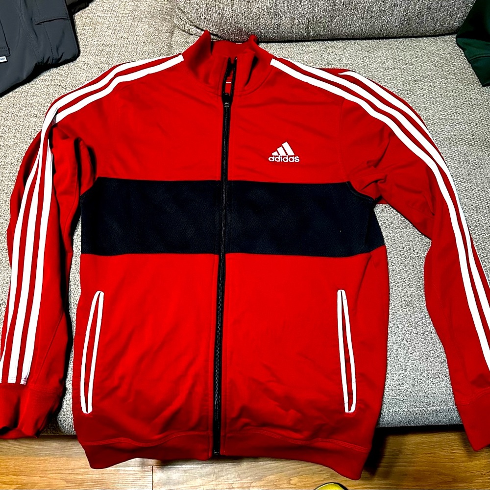 Vintage Adidas Full Zip Athletic Jacket